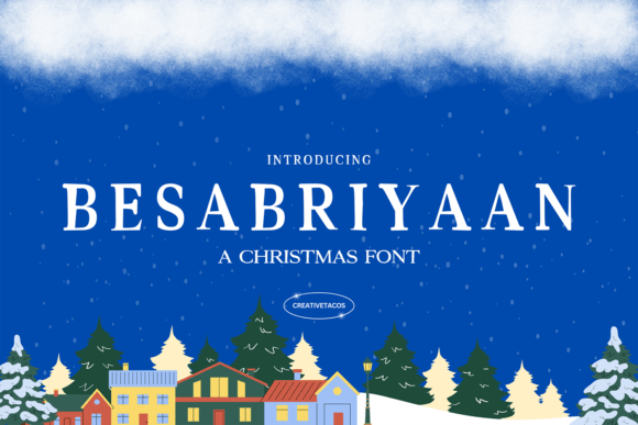Besabriyaan Font: Bold Display Type for Campaigns