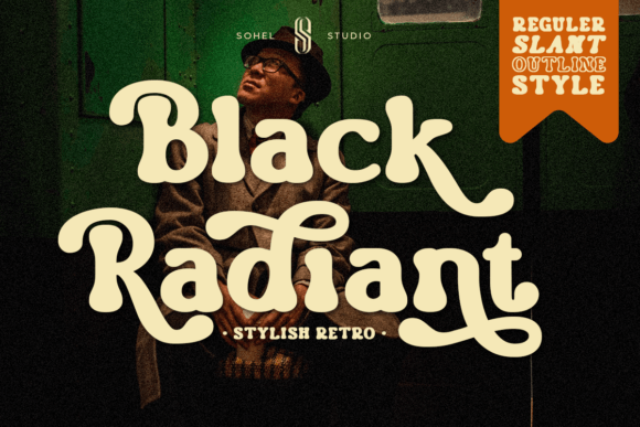 Black Radiant Font: Elevating Small Business Branding