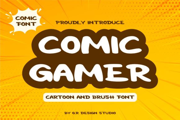 Comic Gamer Font: A Quirky Typeface for Brand Identity