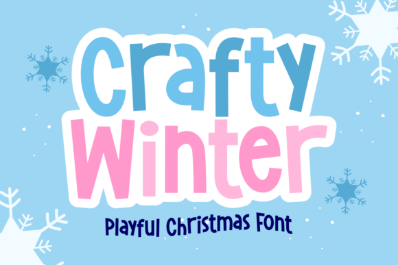 Crafty Winter Font: Festive Typography for Holiday Campaigns