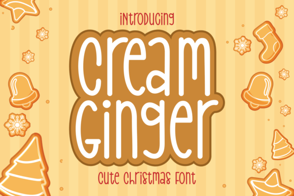 Cream Ginger Font: Sweet Display Typography for Campaigns