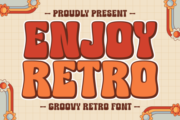 Enjoy Retro Font: Bold Display Type for Campaigns