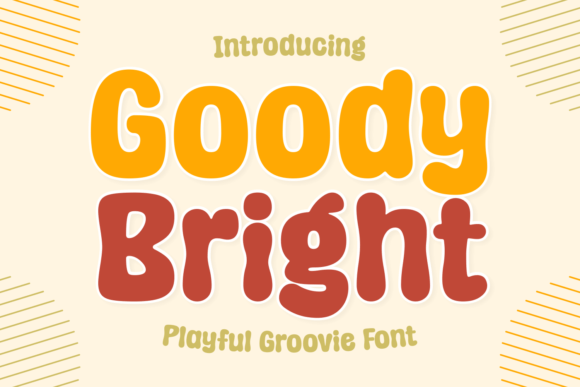 Goody Bright Font: Retro Display Typography for Web Design