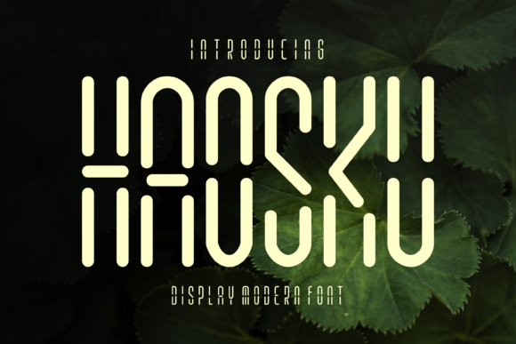 Haosku Font: Testing a Digital Display Typeface for Branding