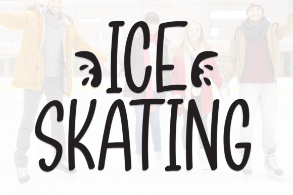 Ice Skating Font: Adding Warmth to Editorial Design