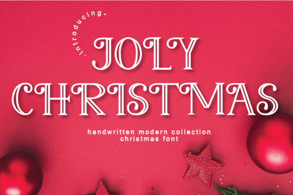 Joly Christmas Font: Festive Display Typography for Campaigns
