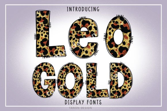 Leopard Gold Font: Elevate Your Small Business Branding