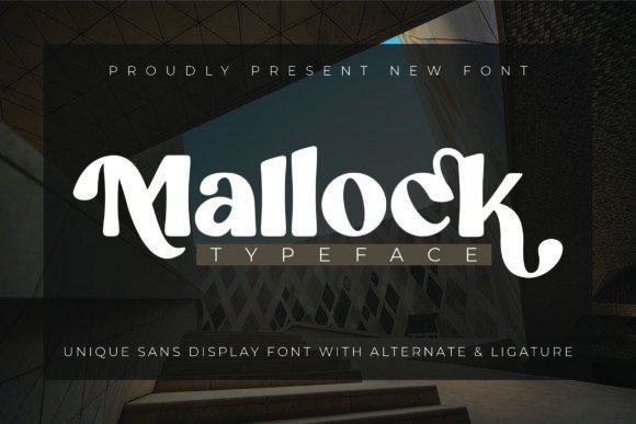 Mallock Font Review: A Bold Serif for Brand Identity