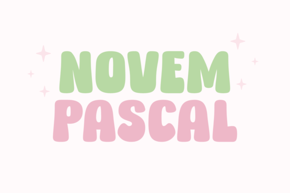 Novem Pascal Font: A Chubby Display Typeface for Branding