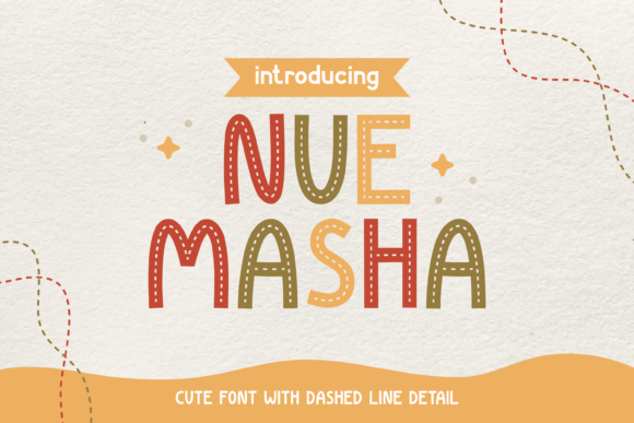 Nue Masha Font: Playful Display Typography for Web Design