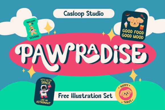 Pawradise Font Review: Adding Joy to Business Branding