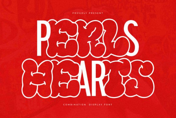 Perls Hearts Font: Adding Joy to Campaign Visuals