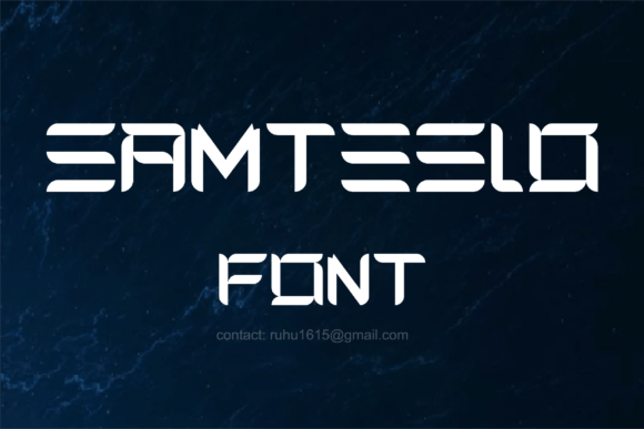 Samteslo Font: Bold Display Type for Digital Campaigns