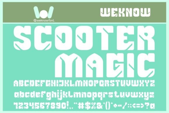Scooter Magic Font: A Web Designer’s Layout Review