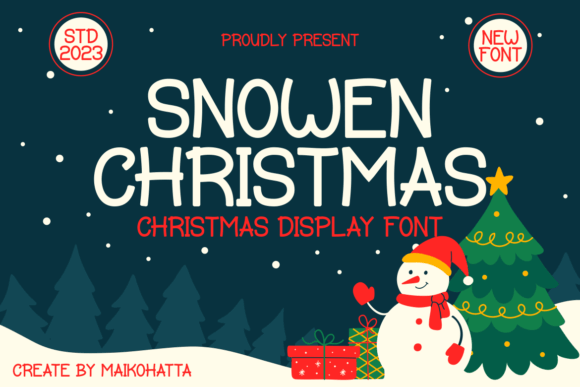 Snowen Christmas Font: A Web Designer’s Layout Review