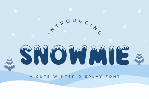 Snowmie Font: A Playful Typeface for Holiday Branding