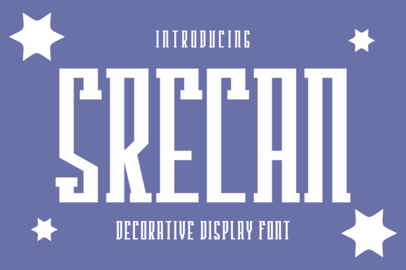 Srecan Font: Elevate Handmade Products & Printables
