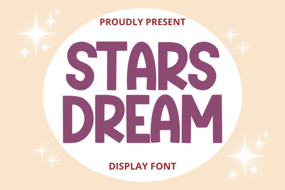 Stars Dream Font: A Playful Display Typeface for Makers