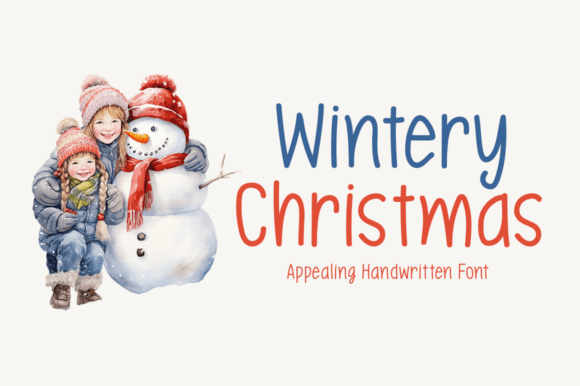 Wintery Christmas Font: Elevate Holiday Campaigns
